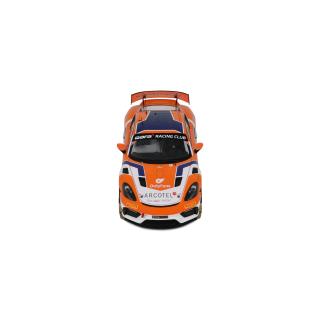 PORSCHE 718 CAYMAN GT4 RS CLUBSPORT E. HEYERDAHL / N. MALOY GT4 EUROPEAN SERIES 2024 OttO mobile 1:18 Resinemodell (Türen, Motorhaube... nicht zu öffnen!)